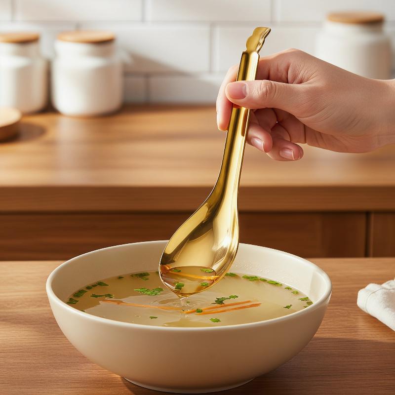 Kitchen Gadgets For Chefs - Sendok Dapur Baja Tahan Karat BARU,