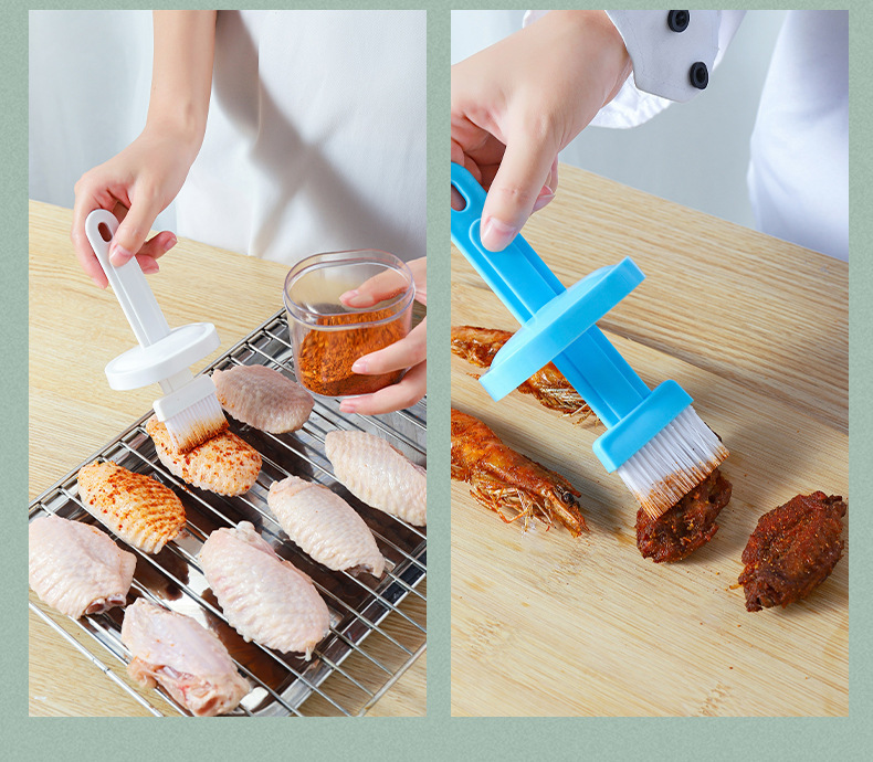 Kitchen Gadgets Store - Set Sikat Minyak Silikon Tahan Suhu