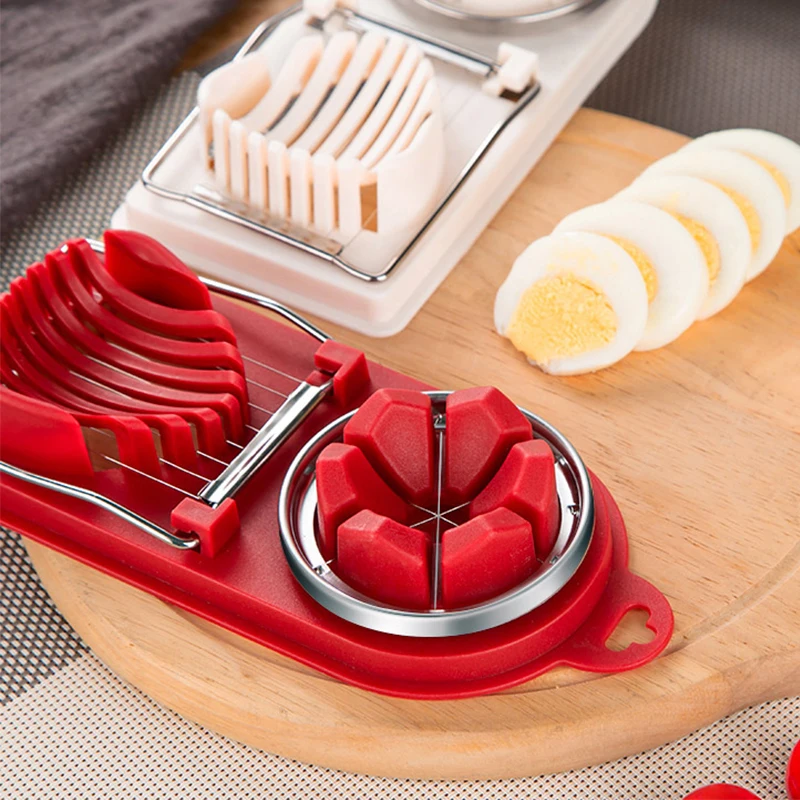 Kitchen Gadgets Wirecutter - Alat Pengiris Telur 2 In 1