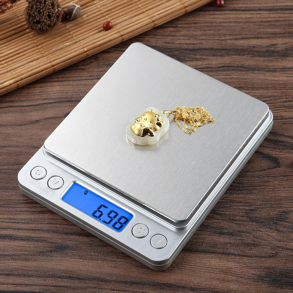 Kitchen Gadgets Smart - Timbangan Perhiasan Digital LCD 3kg 0.1g/500g