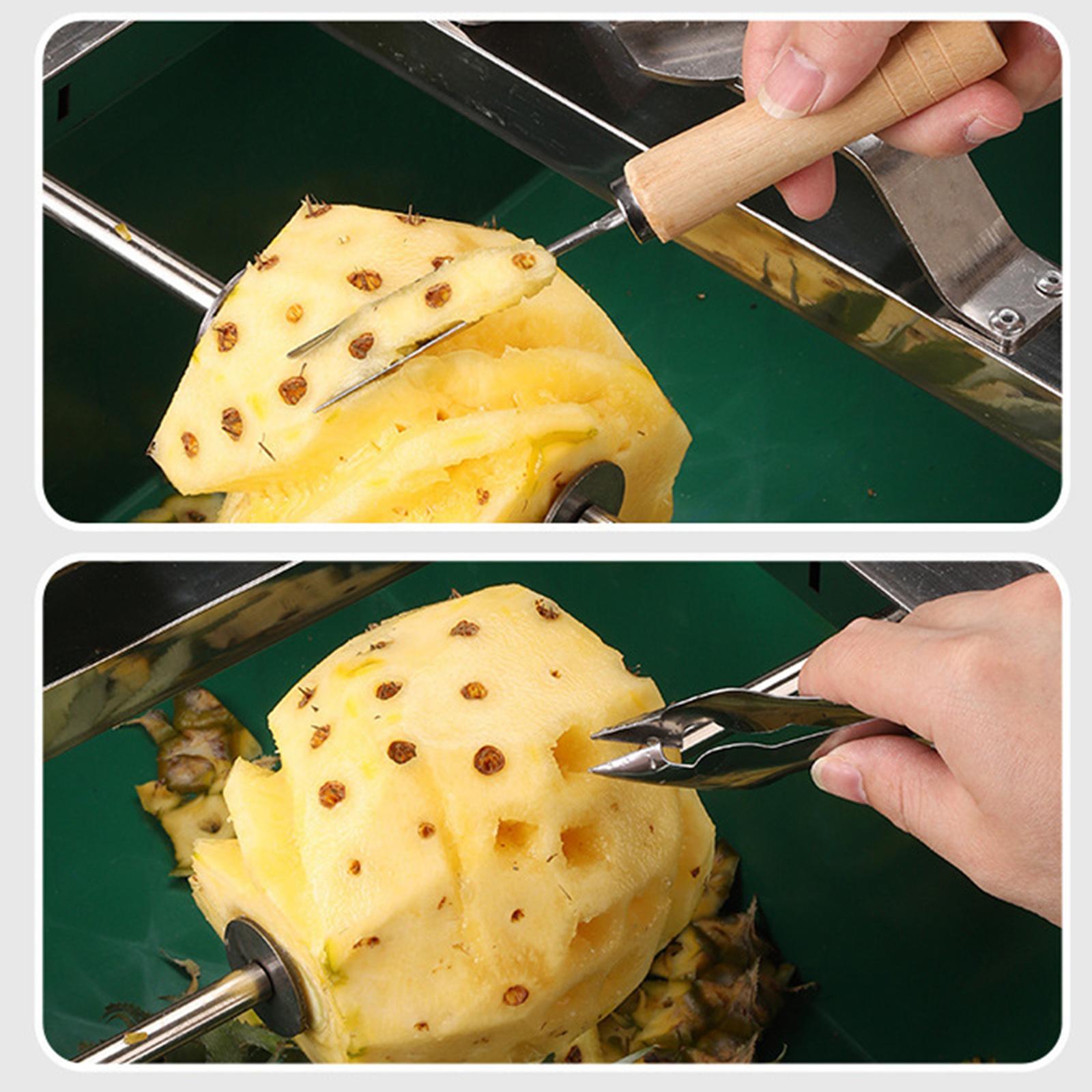 Kitchen Gadgets Store - Alat Pengupas Nanas Pemotong Baja Tahan