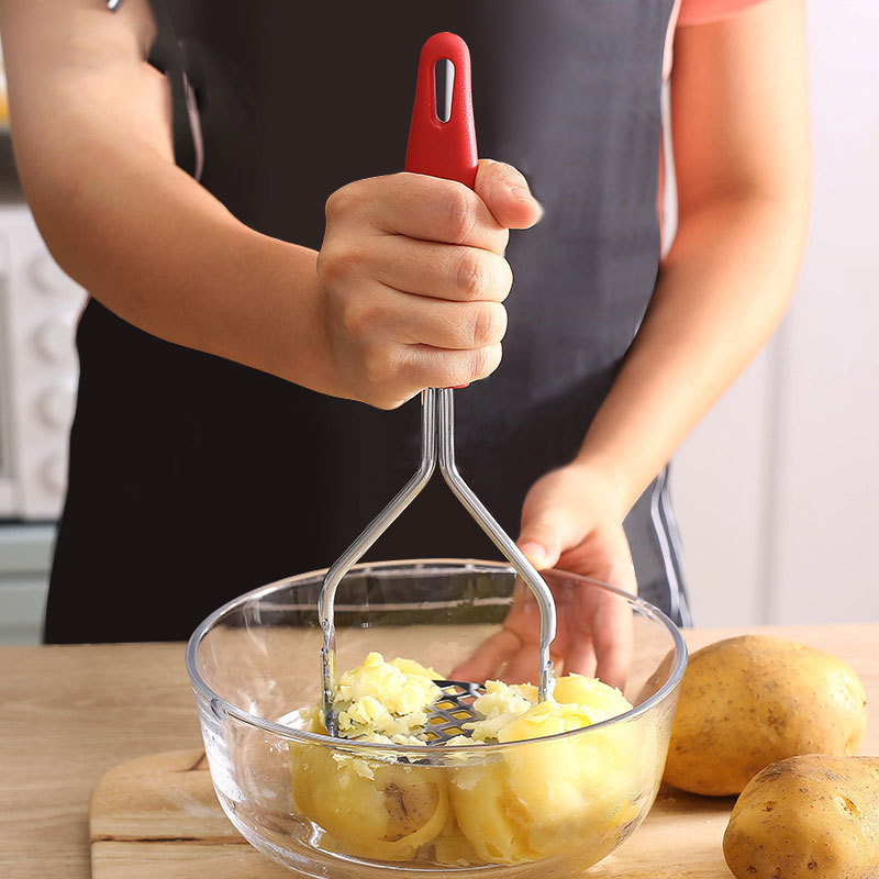 Kitchen Gadgets Machine - Alat Penghancur Kentang Manual dari Baja