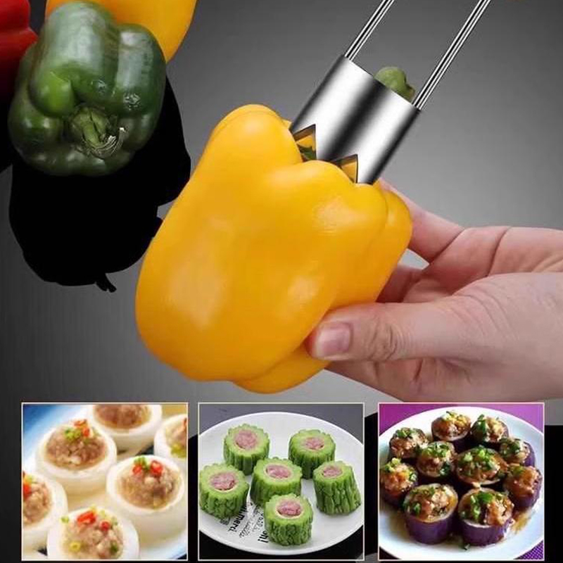 Alat Ekstraktor Pitter Lonceng - Vegetable Kitchen Gadgets ulasan dan harga
