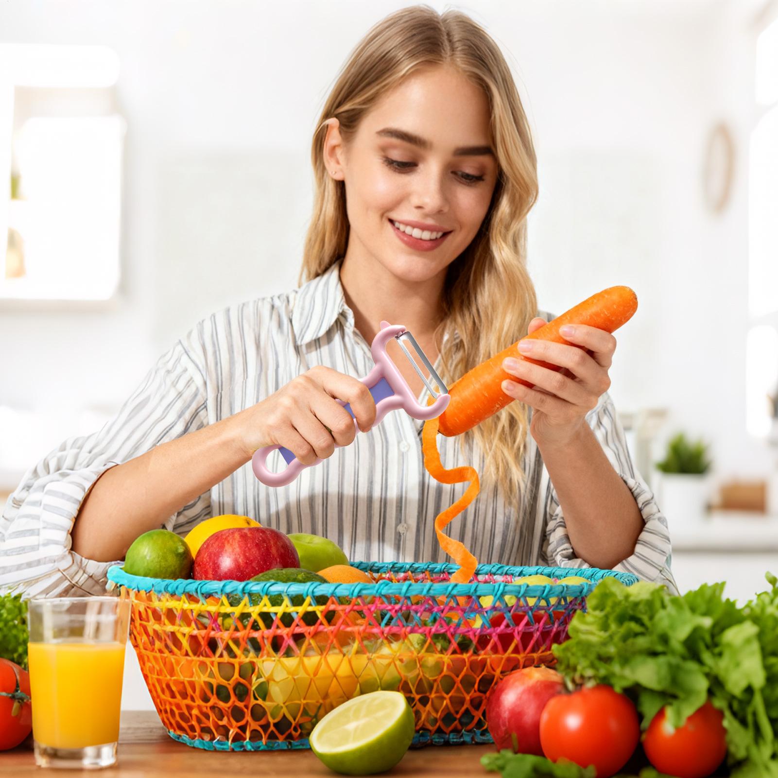 Alat Pengupas Sayuran Genggam, - Vegetable Kitchen Gadgets ulasan dan harga