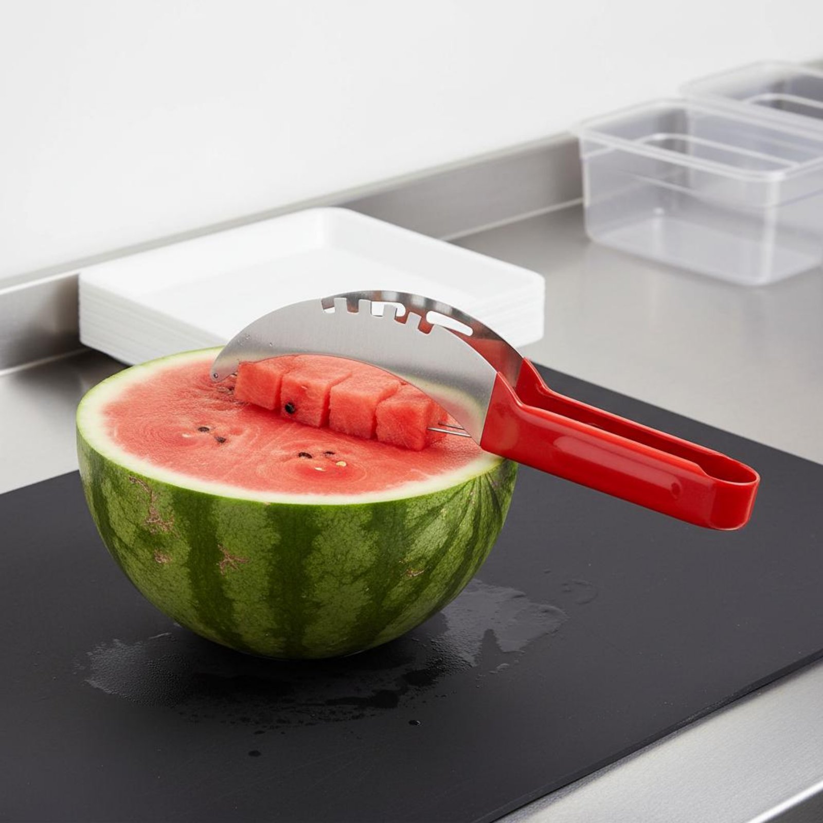 Pemotong Kubus Semangka Bahan  - Vegetable Kitchen Gadgets ulasan dan harga