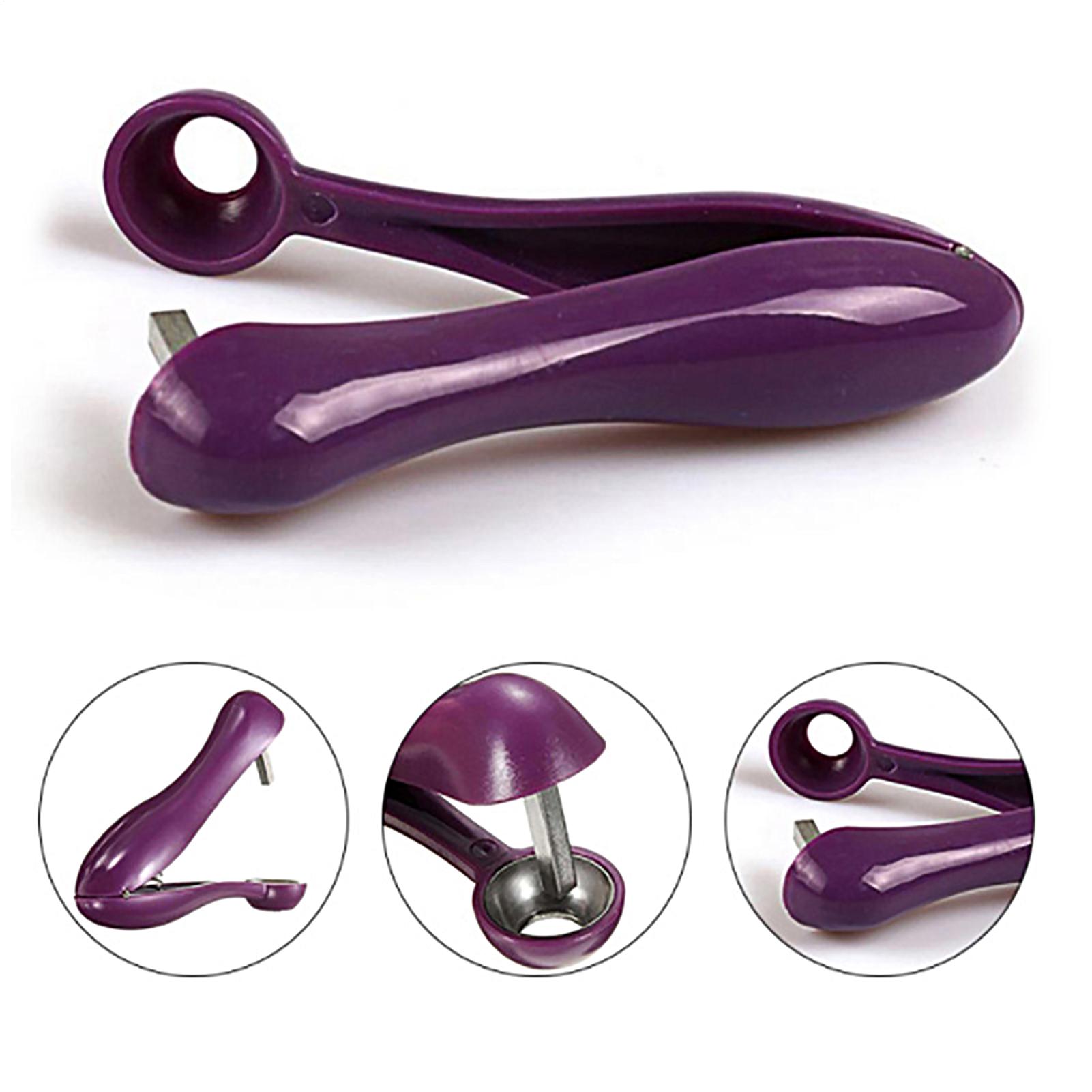 Alat Pengupas Biji Ceri Portab - Vegetable Kitchen Gadgets ulasan dan harga