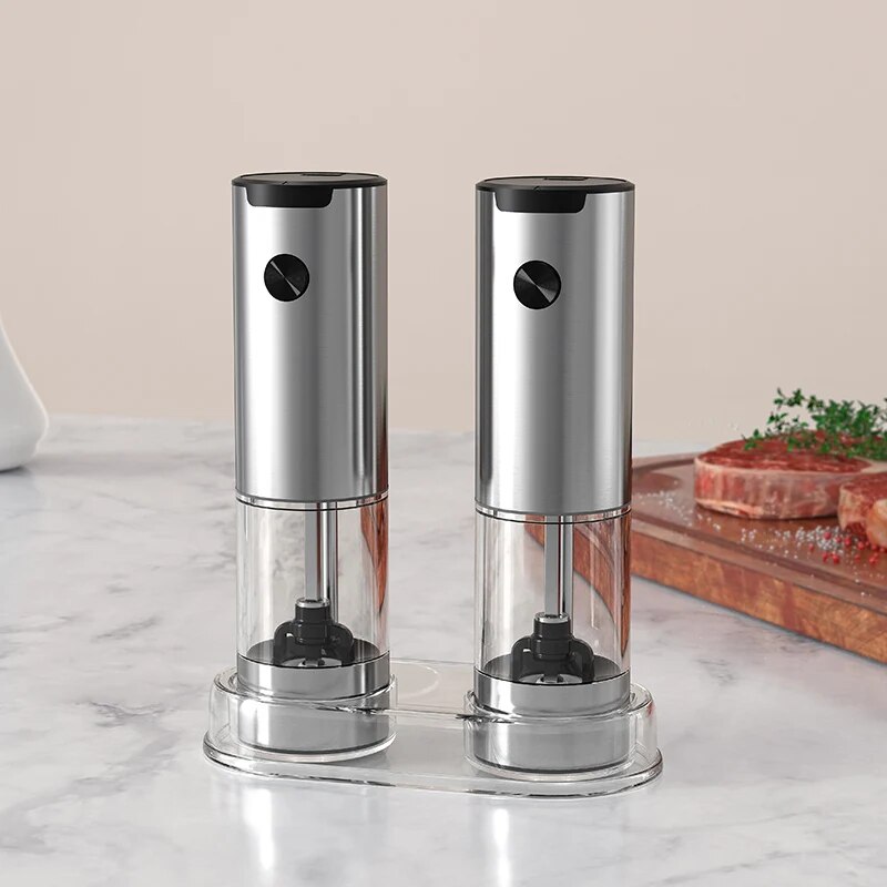Penggiling lada dan garam otom - Kitchen Gadgets Smart ulasan dan harga