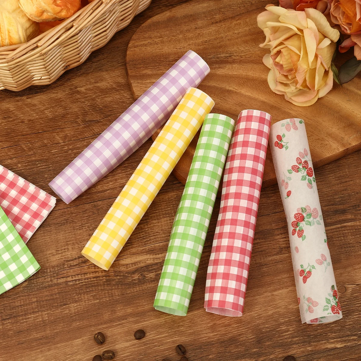 50 buah kertas pembungkus taha - Kitchen Gadgets Gift ulasan dan harga