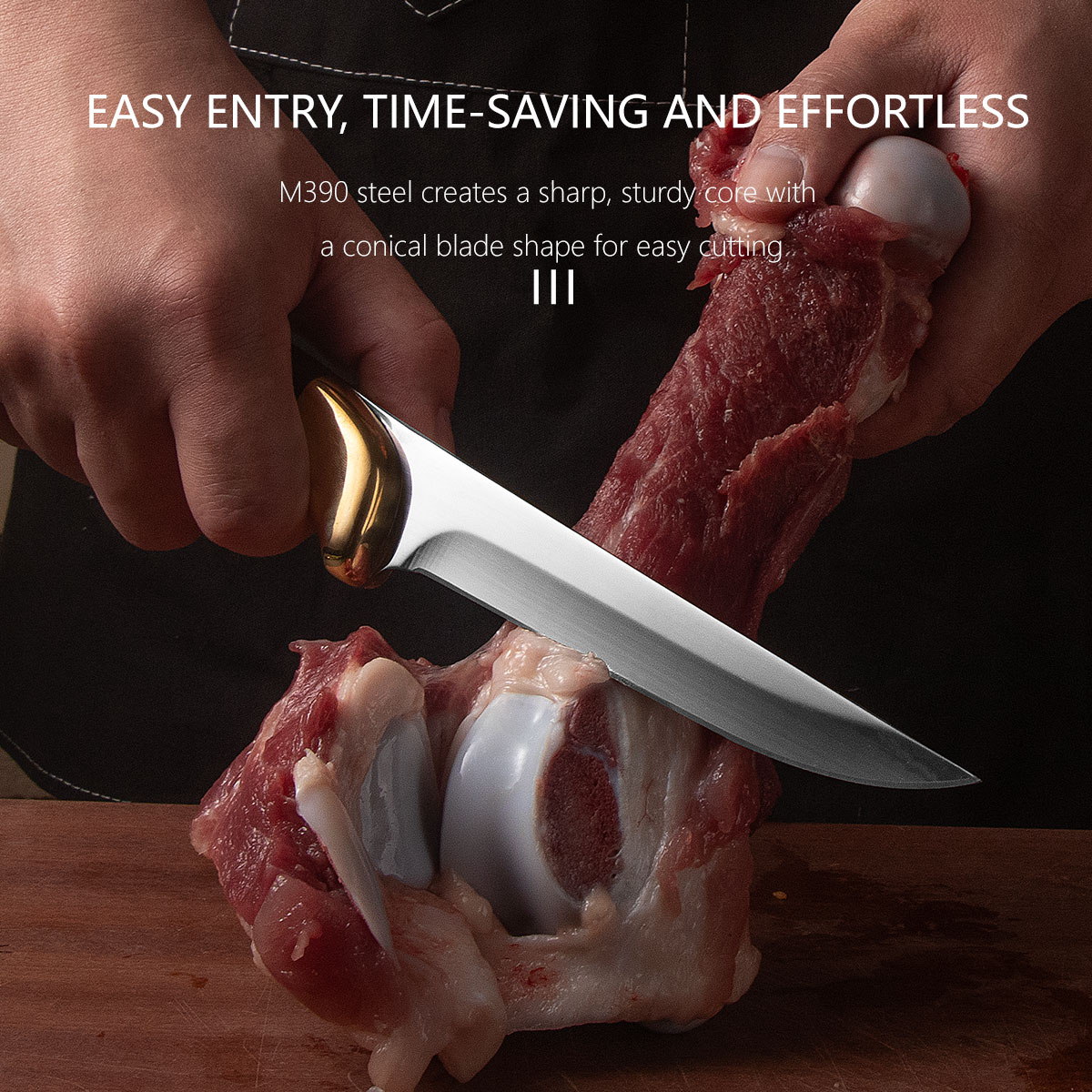 Set Pisau dan Pengasah, Pisau  - Kitchen Gadgets For Chefs ulasan dan harga