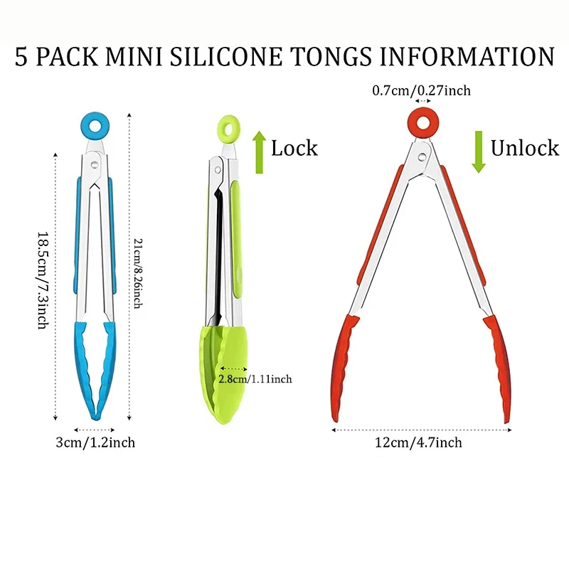 Penjepit makanan silikon Stain - Kitchen Gadgets Gift ulasan dan harga